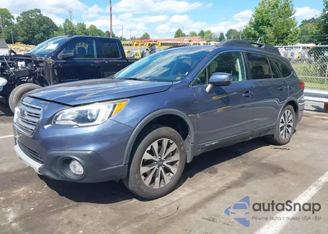 2015 Subaru Outback 2.5I Limited z USA, uszkodzony, nr VIN 4S4BSBNC8F3309865